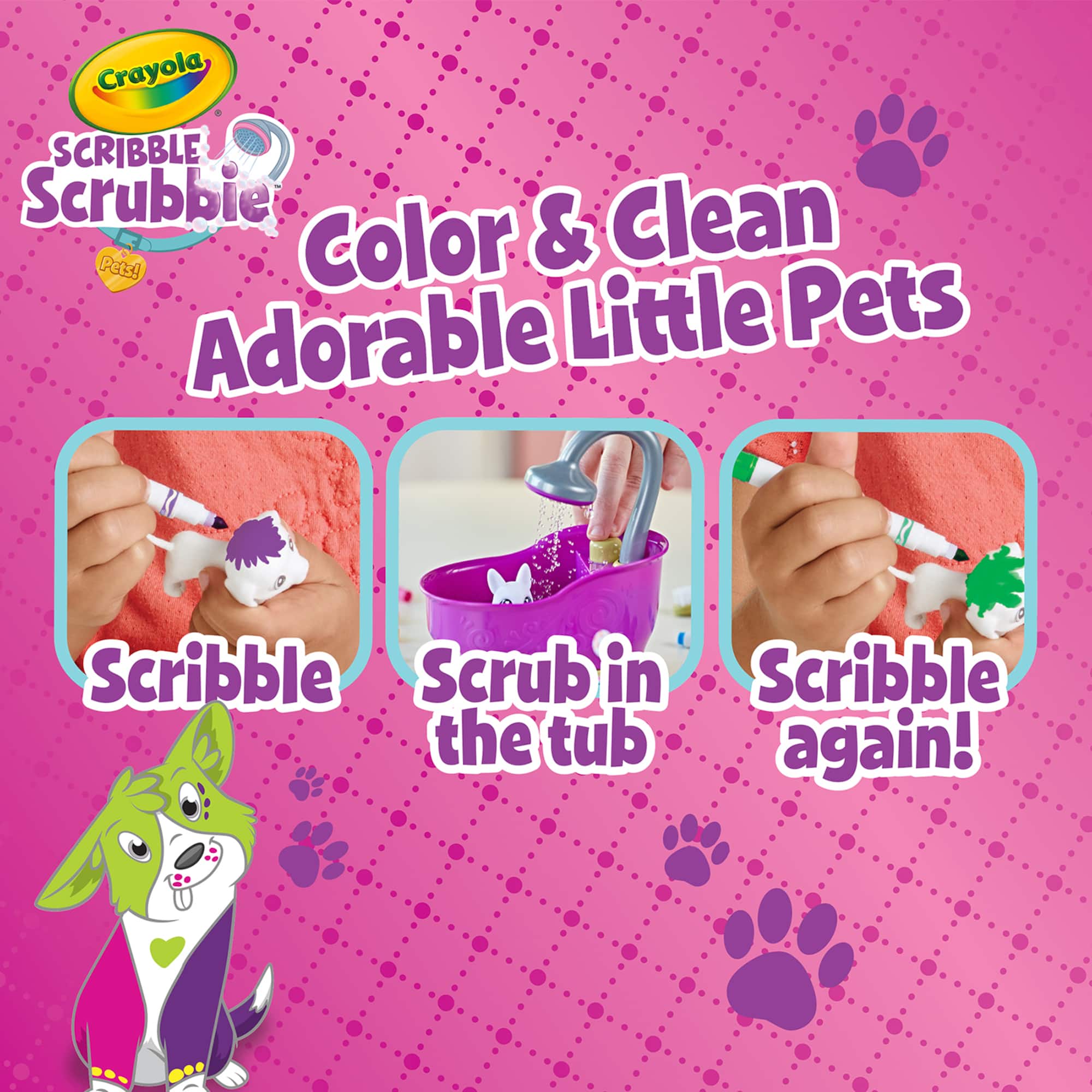 Crayola® Scribble Scrubbie® Pets! Bathtub